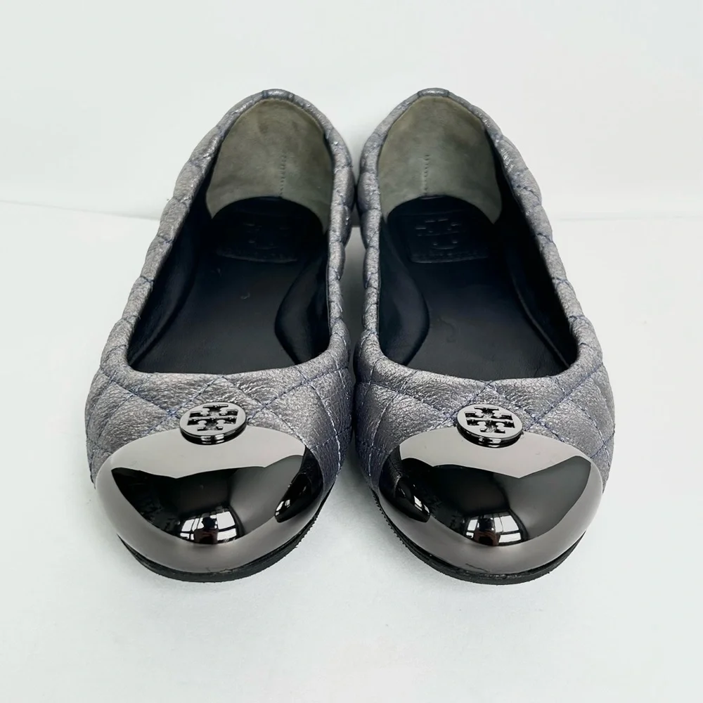 TORY BURCH Kaitlin Quilted Leather Ballet Flats
